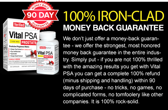 100% Iron-Clad Guarantee